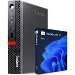 Lenovo Thinkcentre M920X Intel® Core™ I5 I5-8500 8 GB Ddr4-Sdram 256GB M2 + 256GB M2 Wıfı Windows 11 Pro Mini Pc Black