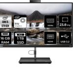 Lenovo THİNKCENTRE NEO 30A i5 1240P 16 GB RAM 1 TB SSD 23.8" FHD FDOS ALL IN ONE PC 12B0002CTX