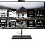 Lenovo THİNKCENTRE NEO 30A i5 1240P 40 GB RAM 2 TB SSD 23.8" FHD FDOS ALL IN ONE PC 12B0002CTX