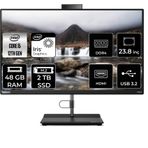 Lenovo THİNKCENTRE NEO 30A i5 1240P 48 GB RAM 2 TB SSD 23.8" FHD FDOS ALL IN ONE PC 12B0002CTX