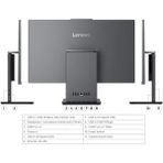 LENOVO ThinkCentre Neo 50a 27 G5 12SA0013TR i7-13620H 16GB 512GB SSD O-B Intel UHD Dokunmatik 27" Siyah DOS All in One P