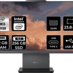 LENOVO ThinkCentre Neo 50a G5 i5 13420H 32GB DDR5 256GB SSD 23.8" FHD FDOS All in One & PER4 Bellek