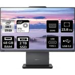 LENOVO ThinkCentre Neo 50a G5 i7 13620H 48GB DDR5 2TB SSD 23.8" FHD FDOS All in One & PER4 Bellek