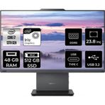 LENOVO ThinkCentre Neo 50a G5 i7 13620H 48GB DDR5 512GB SSD 23.8" FHD FDOS All in One & PER4 Bellek