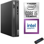 Lenovo Thinkcentre Neo 50Q Gen 4 Intel Core I5-13420H 16GB 1tb SSD Windows 11 Pro Mini Bilgisayar 12LN006KTRP02 + Zetta Flash Bellek