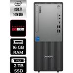 Lenovo Thinkcentre Neo 50T Gen 5 i7 14700 Masaüstü Bilgisayar 16GB RAM 2TB SSD FreeDOS + Per4 USB 12UAS0GL00P363