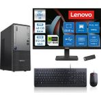 Lenovo Thinkcentre Neo 50T Gen 6 Intel Core Ultra 5 225 Upto 4.9ghz 48GB Ddr5 512GB SSD 4GB/GT1030 Freedos +23.8"fhd Monitör Masaüstü Bilgisayar 13BD007UTR2421F17+ZETTAUSBBELLEK - 23,8 inç