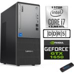 Lenovo Thinkcentre Neo 50T Gen5 Intel Core I7 13700 16GB Ddr5 4tb SSD Windows 11 Home Nvidia GTX1650 165012UB000LTRH05+ZETTA Flash Bellek