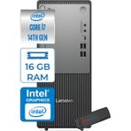 Lenovo Thinkcentre Neo 50T Gen5 Intel Core I7 14700 16GB Ddr5 2tb SSD Freedos Intel UHD 770 Masaüstü Bilgisayar 12UAS0GL00F04 + Zetta Flash Bellek