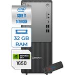 Lenovo Thinkcentre Neo 50T Gen5 Intel Core I7 14700 32GB Ddr5 1tb SSD Windows 11 Home Nvidia GTX1650 4gb Masaüstü Bilgisayar 165012UAS0GL00H13 + Zetta Flash Bellek