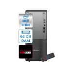 Lenovo Thinkcentre Neo 50T Gen5 Intel Core I7 14700 96GB Ddr5 1tb SSD Freedos Radeon RX550 4gb Masaüstü Bilgisayar 55012UAS0GL00F28 + Zetta Flash Bellek