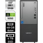 Lenovo Thinkcentre Neo 50T i7 13700 RTX 5050 8GB Masaüstü Bilgisayar 48GB RAM 4TB SSD FreeDOS + Per4 USB 12UB000HTRP552