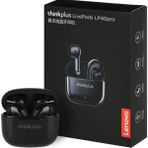 Lenovo Thinkplus LP40 Pro TWS Bluetooth 5.1 Kablosuz Kulaklık Apple Android Surround Ses Ekstra Bass - Siyah