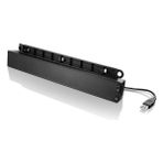 Lenovo USB Soundbar For Thinkvision 0A36190 - Siyah