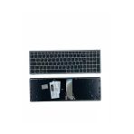 Lenovo Uyumlu Ideapad Z510 Type 20287, Z510 Type 80A3 Klavye Tr Gümüş Gri