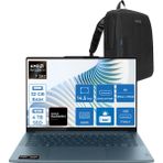 Lenovo Yoga Pro 7 14AKP10 Amd Ryzen Aı 7 350 32GB Ram 4tb SSD 14.5" 3k (2944X1840) OLED 1000NITS Freedos Taşınabilir Bilgisayar YG83KG000GTRF05+ZETTAÇANTA - 4 TB - 32 GB