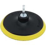 Lenox 115 mm Cırtlı Zımpara Tabanı Matkap Uyumlu Disk Taşıyıcı Aparat Velcro Zımpara Tabanı