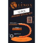 Lenox 12 Parça Akrobat Bits Uç Seti Esnek Vidalama Aparatı Manyetik Uzatma Ucu Tornavida Seti