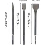 Lenox Hilti Ucu Plus Kırıcı Delici Metal Matkap Ucu Seti 3 Parça 14x250mm Dayanıklı Kullanım