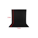 Lens Black Screen Siyah Fon Perde 200x200 Cm Ürün Fotoğraf Çekimi Stüdyo Youtube Tiktok Için Arkaplan