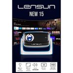 LENSUN NEW 15 Taşınabilir Android Projeksiyon Dahili Hoparlör Ve Wifi Akıllı Sinema Projektör