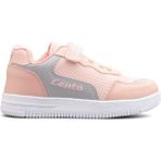 Lento Ortopedik Rahat Kız Çocuk Spor Ayakkabı Sneaker Pudra/buz Filet Lento A-25 - Pudra - Gri