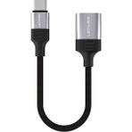 Lenyes AX122 USB To Type-C Dönüştürücü Otg Kablo Siyah