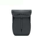 Lenyes Lb565 Dreamer Backpack Serisi Su Geçirmez Deri Tasarımlı Omuz Askılı Sırt Çantası Siyah