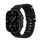 Lenyes LW-238 Ultra3 Saturn Serisi Ios ve Android Uyumlu Akıllı Saat Siyah