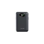 Lenyes PW222D Dijital Göstergeli Type-C ve Lightning Kablolu Magsafe Powerbank 18W 20.000MAH Siyah