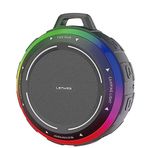 Lenyes S223 V5.3 Siyah Rgb Işıklı Askı Aparatlı Mini Bluetooth Speaker Hoparlör