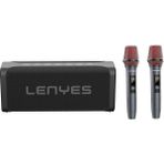 Lenyes S829 V5.0 Siyah Karaoke Mikrofonlu Bluetooth Speaker Hoparlör