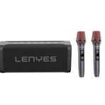 Lenyes S829 V5.0 Siyah Karaoke Mikrofonlu Bluetooth Speaker Hoparlör