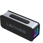 Lenyes S856 V5.0 Siyah Rgb Işıklı Mikrofonlu Bluetooth Speaker Hoparlör