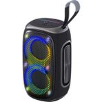 Lenyes S865 V5.3 40w Siyah Luminous Serisi Su Geçirmez Çoklu Giriş Rgb Işıklı Tws Bluetooth Hoparlör