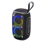 Lenyes S865 V5.3 40w Siyah Luminous Serisi Su Geçirmez Çoklu Giriş Rgb Işıklı Tws Bluetooth Hoparlör