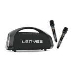 Lenyes S873 Bluetooth Parti Hoparlörü | 400W En Yüksek Güç | 2 Kablosuz UHF Mikrofon | 30000mAh Pil | 60W PD Hızlı Şarj | IPX6 Su Geçirmez | TWS Modu | RGB Işıklar | Lenyes Ses Uygulaması Uyumlu