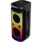 Lenyes S882 Su Geçirmez Mikrofonlu Çoklu Giriş RGB Işıklı TWS Karaoke FM Bluetooth Hoparlör