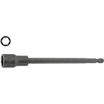 Leo 00706 Ekstra Uzun Manyetik Bits Lokma Somun Adaptörü 13X150 mm