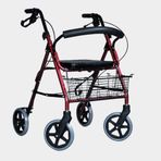 Leo 347R Oturmali Rollator Ayak Pedalli