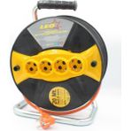 Leo 3x2.5 mm 20 mt Seyyar Makaralı Uzatma Kablosu