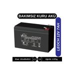 leoch 12v 7ah Kuru Tip Akü Akülü Araba Uyumlu