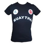 Leon Classic Muay Thai Tişörtü Siyah (Siyah, 2XL)