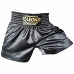 Leon Ground Siyah Kick Boks ve Muay Thai Şortu