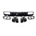 Leon Part Çmk Mercedes W205 Coupe C43 Difüzör Egzoz Seti
