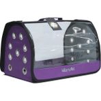 Leon Pet Kedi Taşıma Çantası Leon Pet Şeffaf Flybag Mor