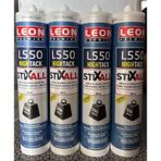Leon Premıum Hıgh Tack Korniş Yapıştırıcı, Çok Amaçlı Güçlü Yapıştırıcı Beyaz 290 Ml 290 ML
