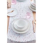 Leon Rose Gold 24 Parça 6 Kişilik Porselen Yemek Takımı