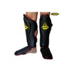 Leon Siyah Solid Kick Boks Ve Muay Thai Ayak Kaval Koruyucu