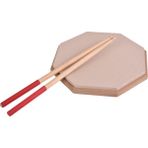 Leon Stand Bateri Davul Ritim Çalışma Pedi 12'' Krem
